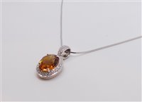 Pendente Recarlo Donna in Oro Topazio 0.37 Ct ZE880 - ZE880